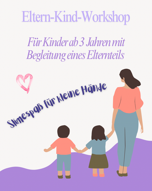 Slime Workshop | Eltern+Kind ab 3 Jahren 💙 | Samstag 29.11.25 | 11:00-12:30Uhr